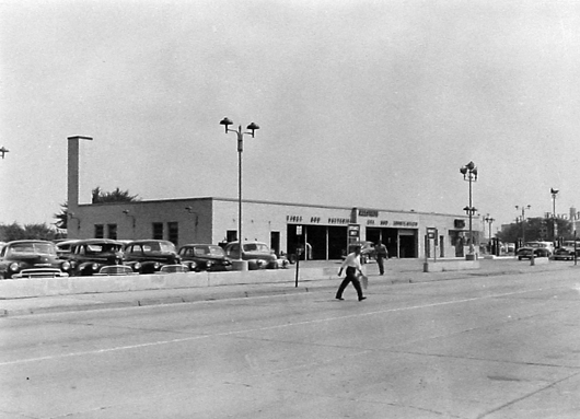 Automotive Garage, Monument Avenue 1953